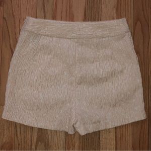 Express light pink super high waisted shorts size 4